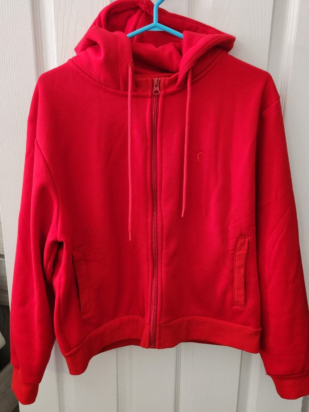 Zyia Red Hooded Sweater